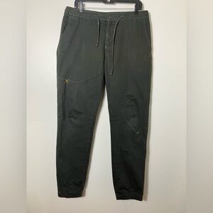 Kraft Panoha Joggers Women’s Sz L Black Pull On Drawstring Casual‎ Comfort